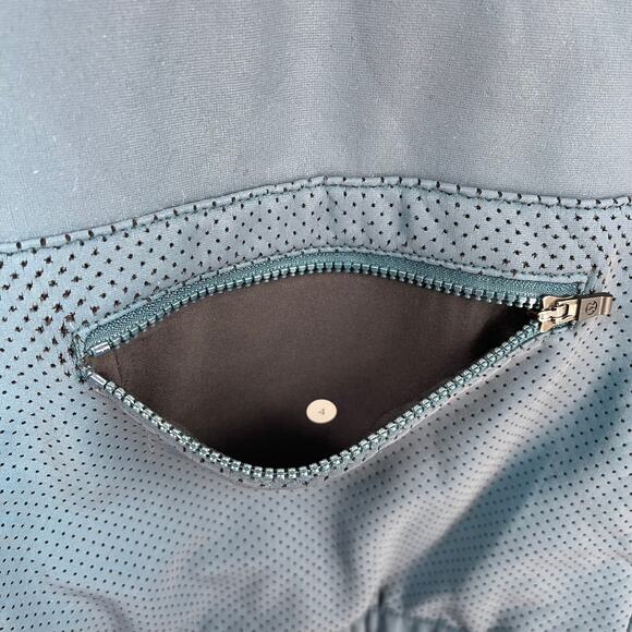 Lululemon Let's Get Visible Hoodie Size 4 Alberta Lake Blue - Picture 4 of 13
